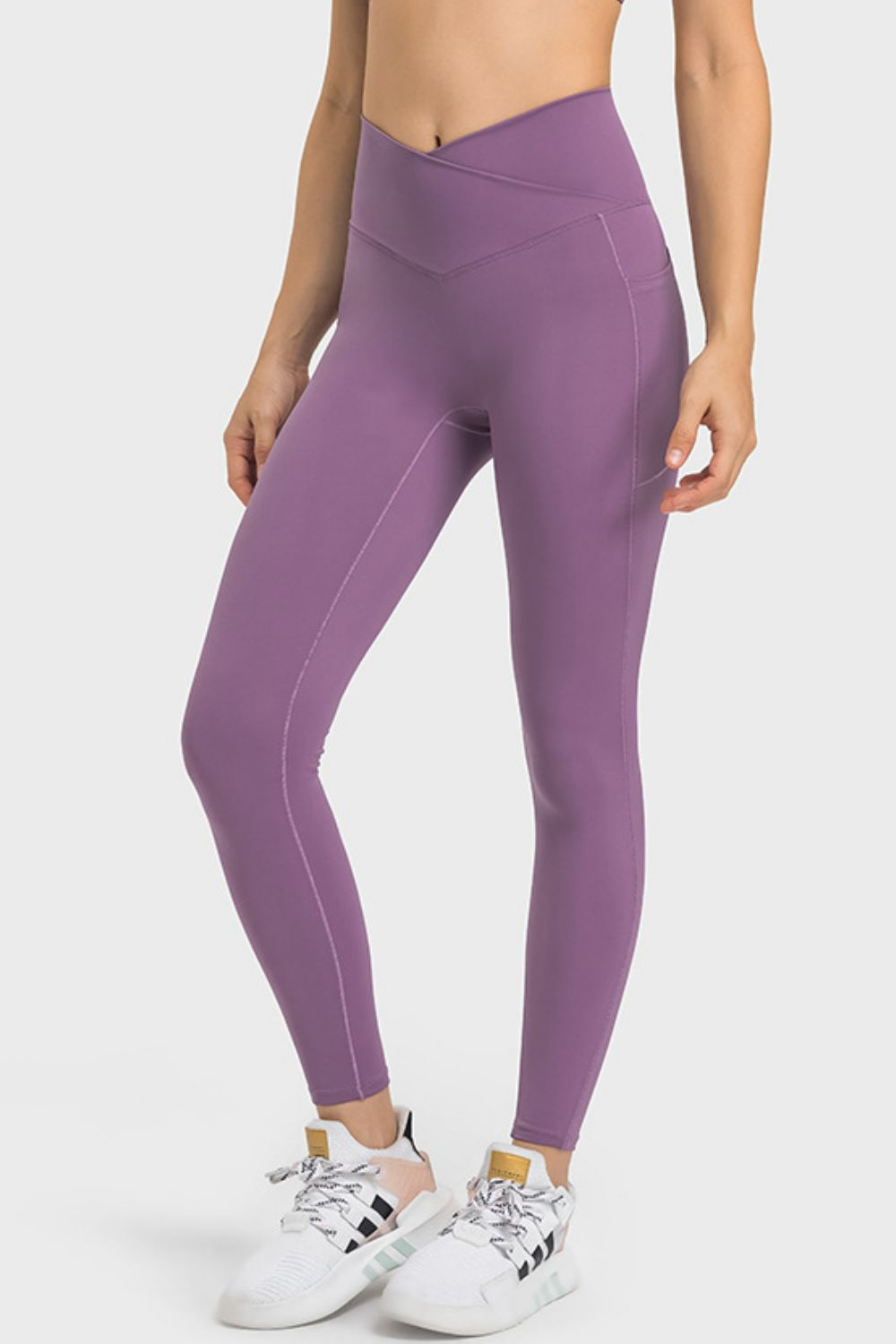 V-Waist Leggings with Pockets