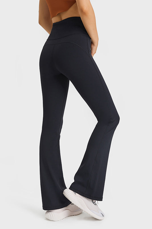 Stretch Waist Flare Yoga Pants